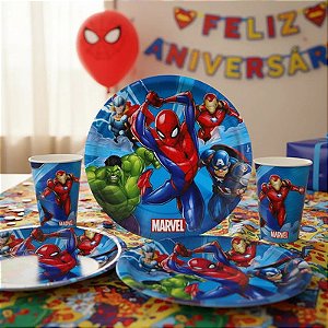 Prato 18cm Avengers Animated com 8 Regina