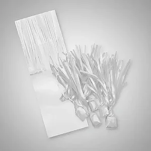 Papel Bala 1 Franja C/48 Branco - Camp Festas