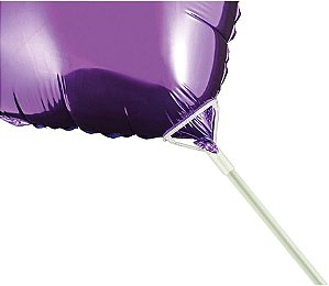 Suporte Balao 50Cm C/5 Cristal Kfl Festas