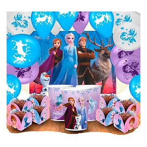 Painel TNT Cenário Frozen 2 Piffer