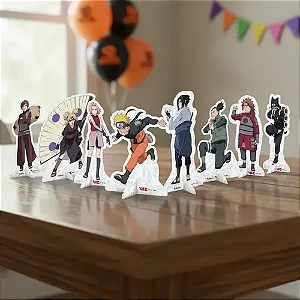 Decoracao Mesa Naruto C/8 - Festcolor