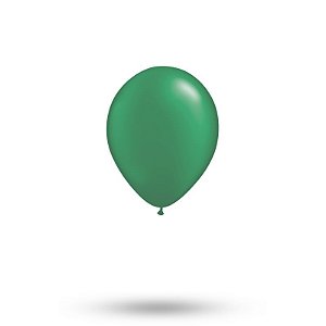 Balão Verde Folha 5 Polegadas c/50 - São Roque