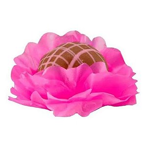 Forminha Floral Seda Lisa C/40 Pink Decorart