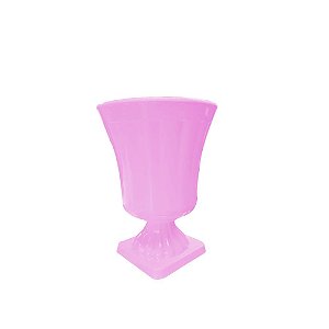 Vaso Grego Candy Color 19Cm Rosa Rofida