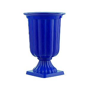 Vaso Decorativo Romano Azul Escuro Mirandinha