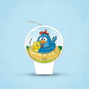 Vela Plana Galinha Pintadinha 2018 Festcolor