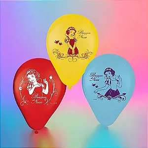 Balão 9 Branca De Neve Clássica c/25 - Regina