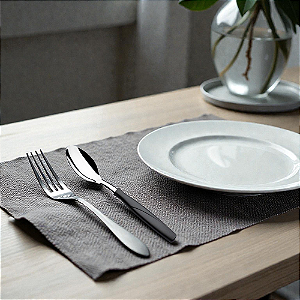 Colher Mesa Itaparica Preta Brinox