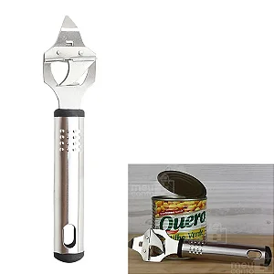 ABRIDOR LATA E GARRAFA EM AÇO INOX - MIMO STYLE