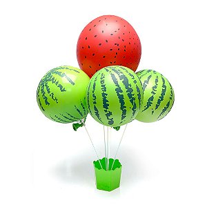 Suporte Balao Cachepot 5 Hastes Verde - Rt Brasil