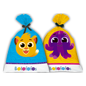 Sacola Plástica Bolofofos c/8 Festcolor