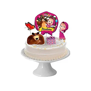 Topo Bolo Masha Clássica Regina