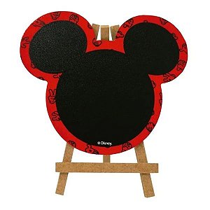 Mini Lousa Cavalete Mickey Mouse Grintoy
