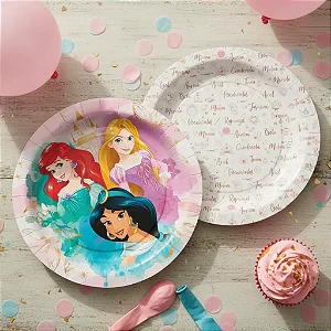 Prato 18cm Princesas Disney c/8 - Regina