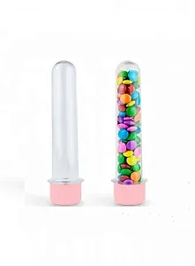 Tubete 13cm Rosa Bebê c/10 - Plast Qualy