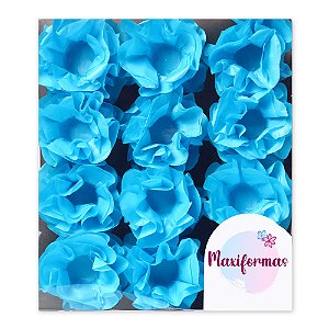 Forminha Happy Seda C/50 Azul Cian - Maxiformas