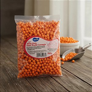Mini Bala 500G Laranja - Horizon