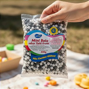 Mini Bala 500G Preta/Branca - Horizon