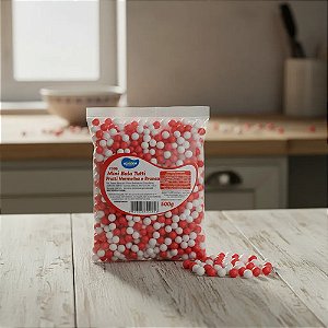 Mini Bala 500G Vermelha/Branca - Horizon