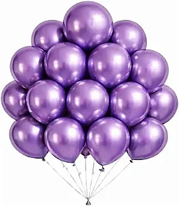 BALAO VIOLETA ALUMINIO - HAPPY DAY