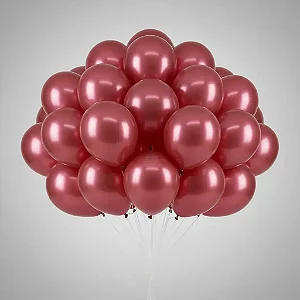 BALAO VERMELHO ALUMINIO - HAPPY DAY