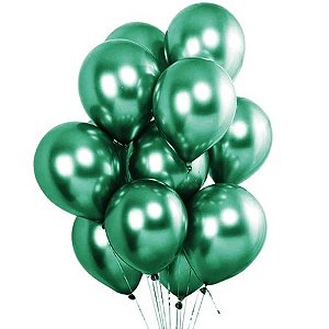 BALAO VERDE ALUMINIO - HAPPY DAY