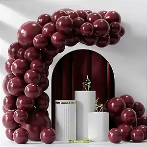 BALAO MARSALA ALUMINIO - HAPPY DAY