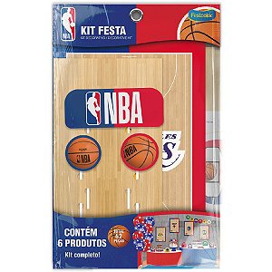 Kit Festa NBA com 62 itens - Festcolor
