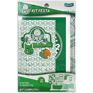 Kit Festa Palmeiras 2023 com 62 itens - Festcolor