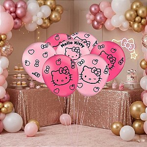 Balão 9" Hello Kitty c/25 - Festcolor