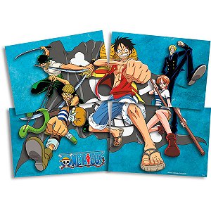 Painel 4 Laminas One Piece - Festcolor