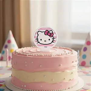 Vela Plana Hello Kitty - Festcolor
