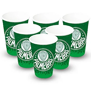 Copo Papel 200ml Palmeiras 2023 C/8 - Festcolor
