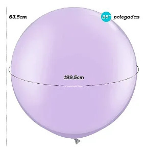 BALAO FATBALL LILAS 250 - PIC PIC