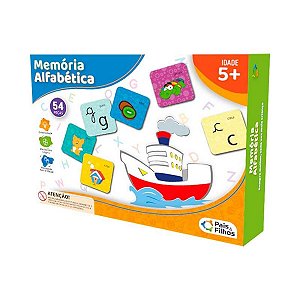 JOGO MEMÓRIA ALFABÉTICA