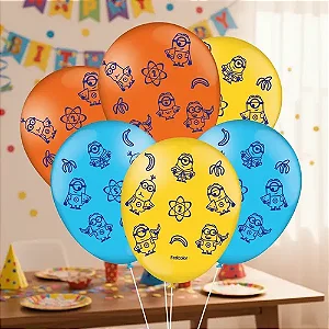 Balao 9 Dec Malvado Favorito 4 C/25 - Festcolor