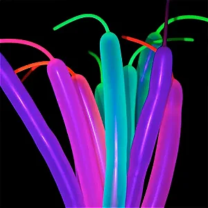 BALAO 260 NEON CANUDO SORTIDO C/25 - PIC PIC