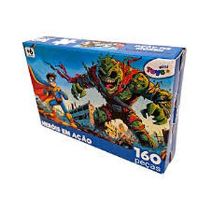 QUEBRA CABECA 160PC HEROIS EM ACAO