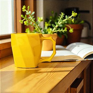 CANECA CAYAN 260ML AMARELA