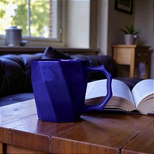 CANECA CAYAN 260ML AZUL MARINHO