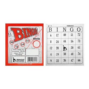 CARTELA BINGO C/100