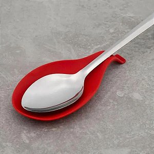 DESCANSO UTENSILIOS SILICONE VERMELHO