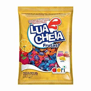 BALA LUA CHEIA 600G FRUTAS