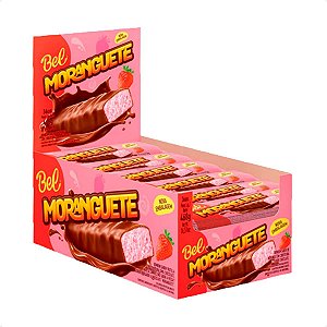 MARSHMALLOW TOPBELS C/50 MORANGO