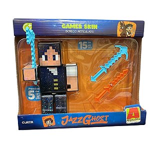 BONECO GAME SKIN 15 CM JAZZ GHOST