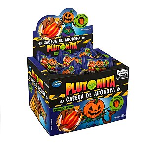 CHICLE PLUTONITA 180G CABECA ABOBORA