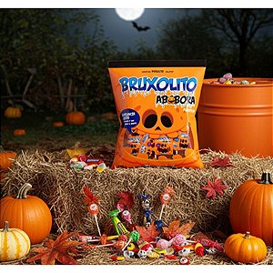 PIRULITO BRUXOLITO 500G ABOBORA