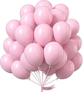 BALAO 9 LISO PARTY ROSA C/50 - JOY