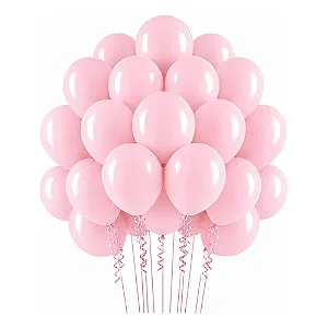 BALAO 9 LISO PARTY ROSA CLARO C/50 - JOY