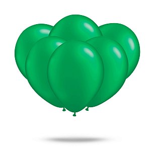 BALAO 9 LISO PARTY VERDE TIFANNY C/50